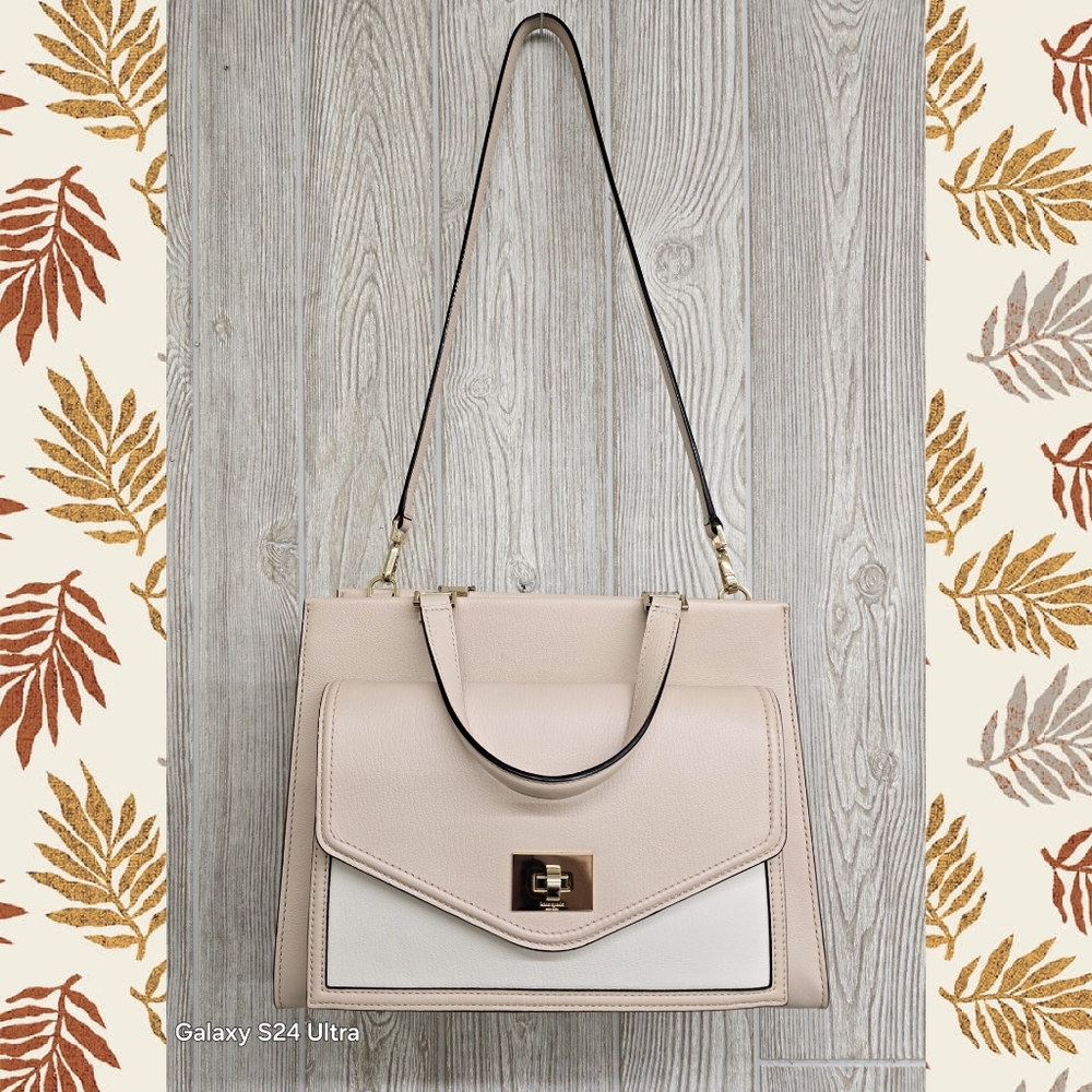 Kate Spade New York Post Street Halsey Leather Tote/Shoulder Bag